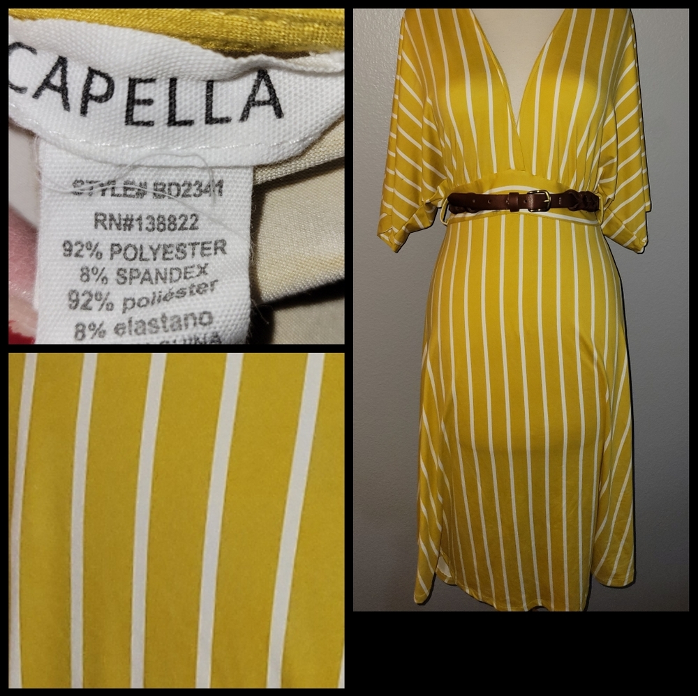 CAPELLA Belted Dress